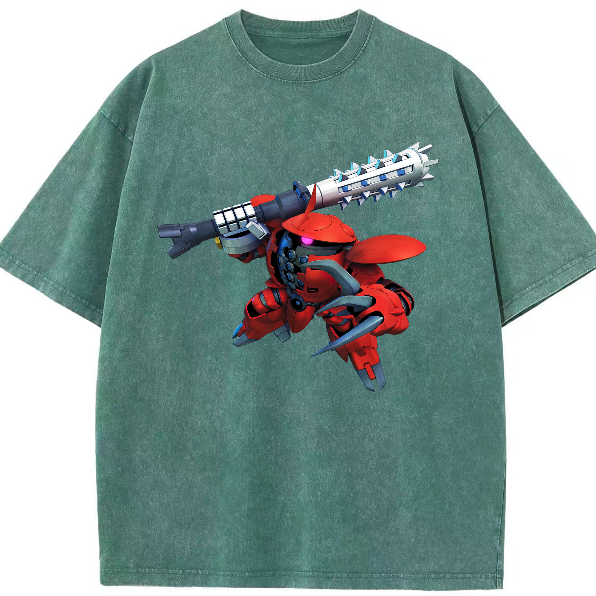 （画像用） 機動戦士ガンダム Mobile Suit Gundam 綿100% ヴィンテージ風 半袖Tシャツ（フロントプリント）